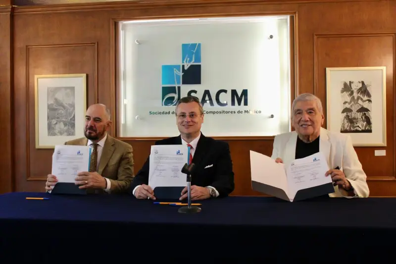 TJACMDX y SACM firman convenio para fortalecer el derecho de autor en México