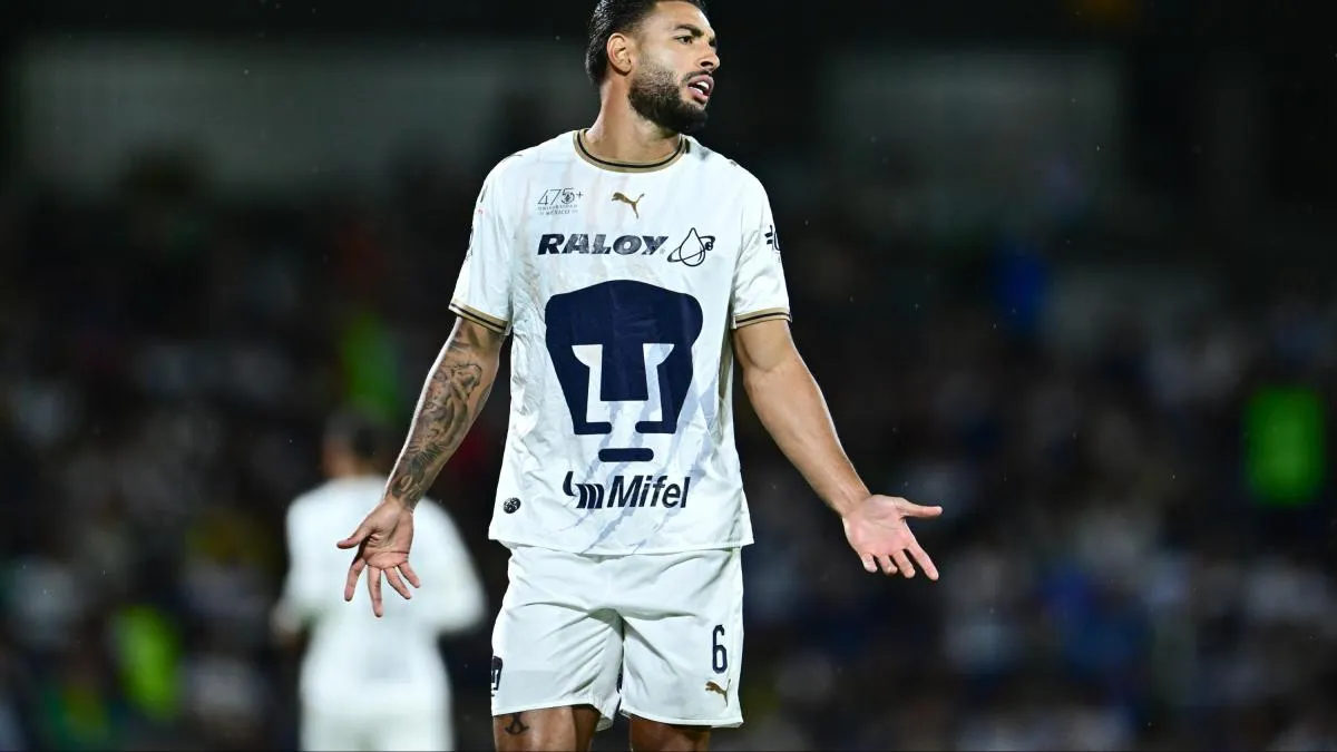 Pumas mete protesta a FMF por expulsión de Nathan Silva ante Santos