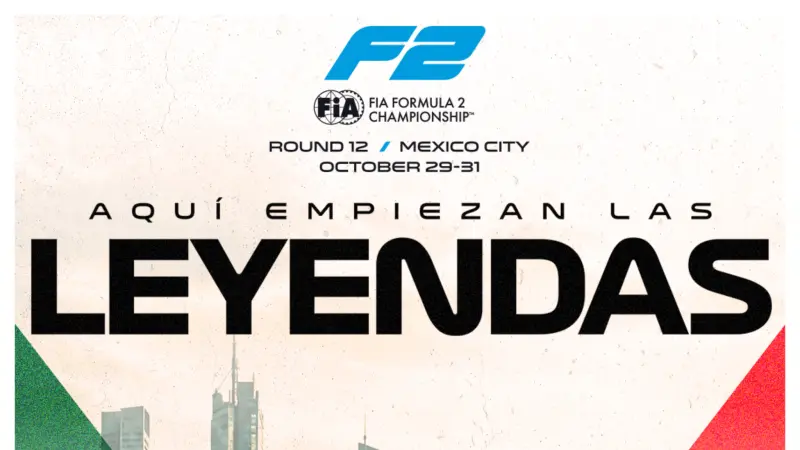 Fórmula 2 debutará en México en 2027; Noel León y Rafael Villagómez correrían en casa