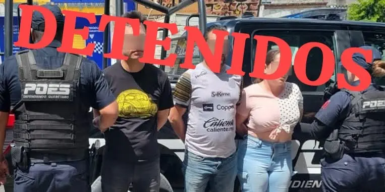 Caen tres personas con presuntos billetes falsos tras denuncia ciudadana en Corregidora