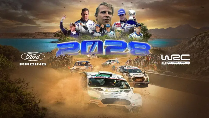 Ford regresa al WRC en 2028 y promete que tu siguiente auto será mejor gracias al rally