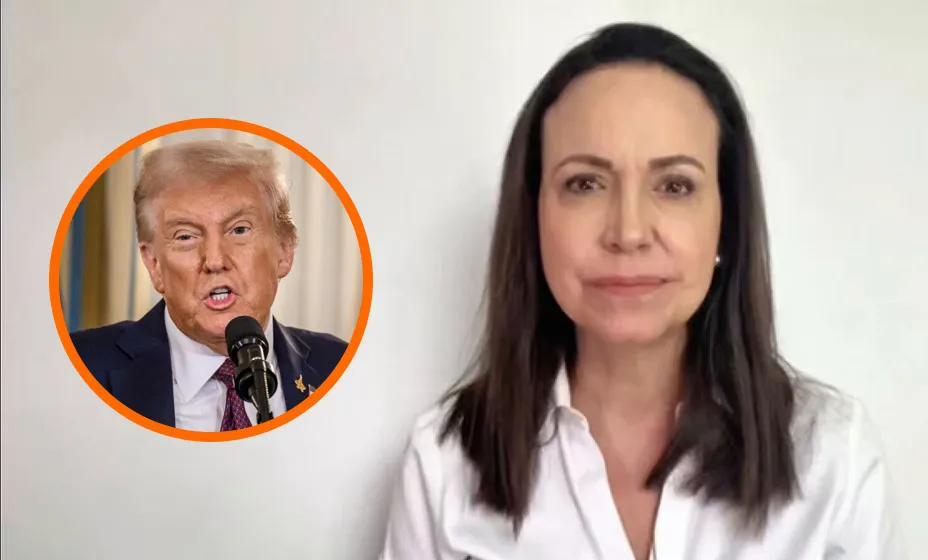 Pide María Corina Machado a Trump completar la transición en Venezuela
