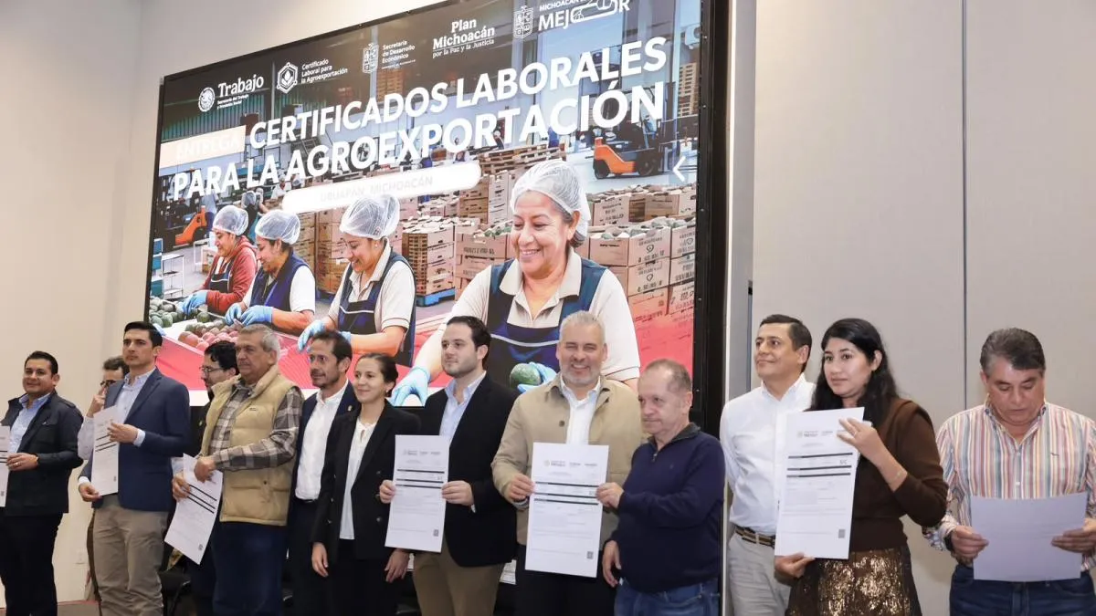 Paso histórico para el aguacate de Michoacán, certifican en empleo formal a 125 agroexportadoras