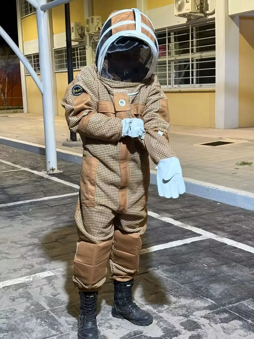 Reubican panal de abejas de una escuela primaria en La Cañada