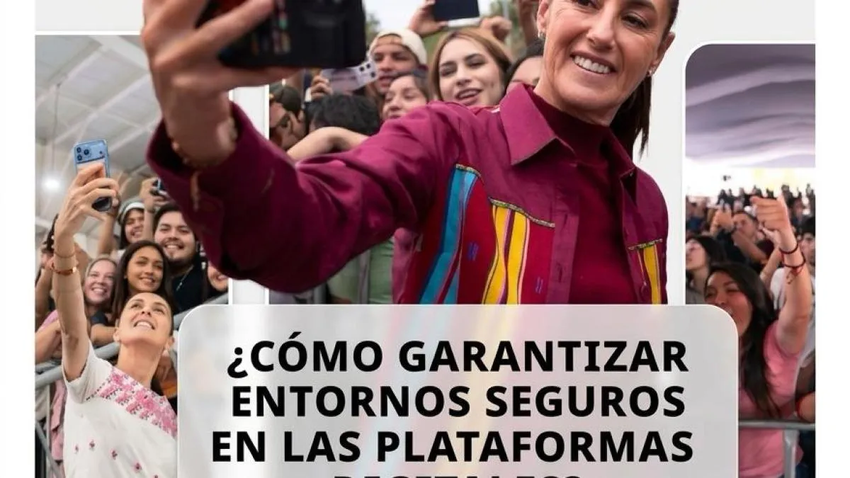 Claudia Sheinbaum realiza Live en redes sociales para promover la seguridad en plataformas digitales