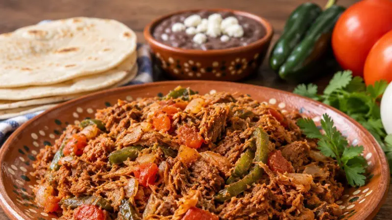 Prepara una machaca sinaloense para tacos o burritos