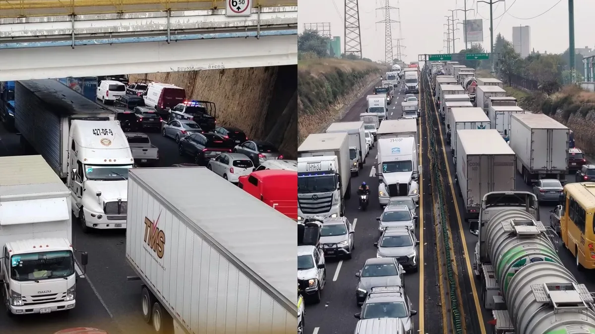 Cumple cierre en la Chamapa-Lechería: 17 horas de caos vial en Atizapán
