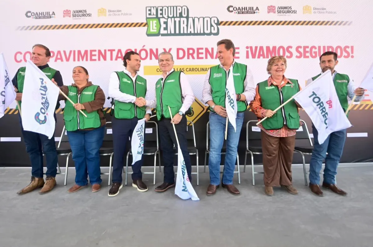 Torreón: Destinan más de 6 mdp a obras de drenaje y pavimentación en Las Carolinas
