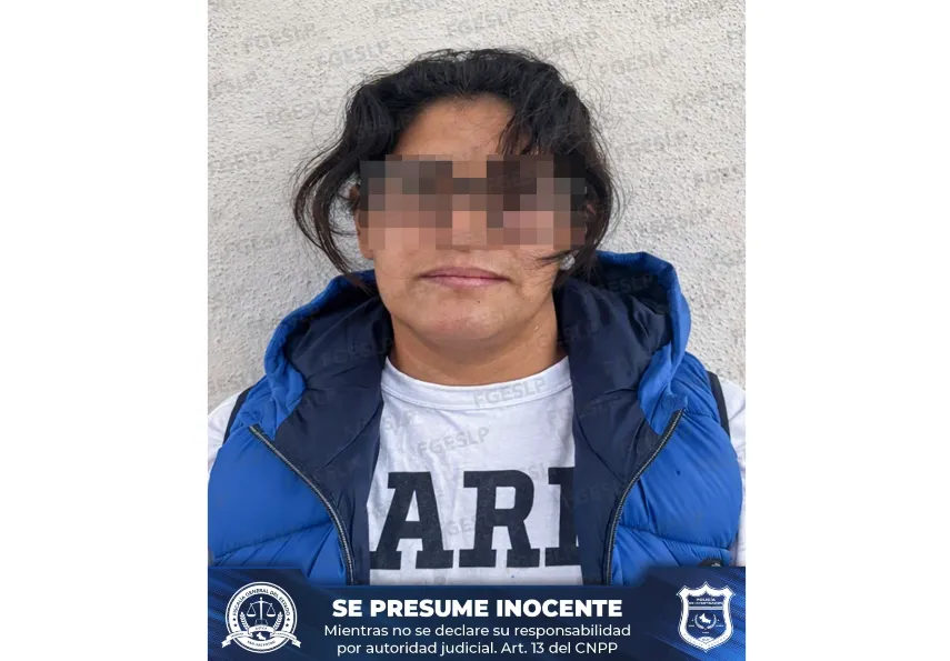 Detienen a Laura por lesiones, robo y daños durante riña familiar en SLP