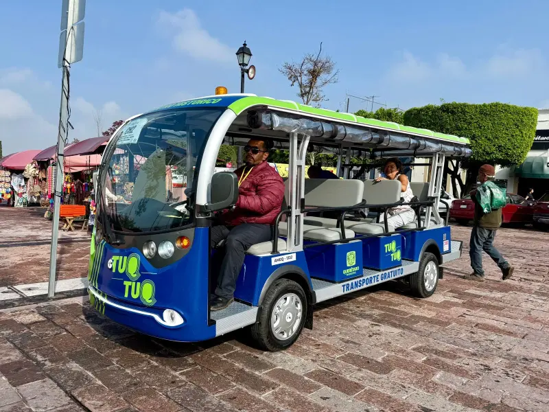 Registra Transporte Eléctrico Gratuito Eqrobus más de 35 mil ascensos