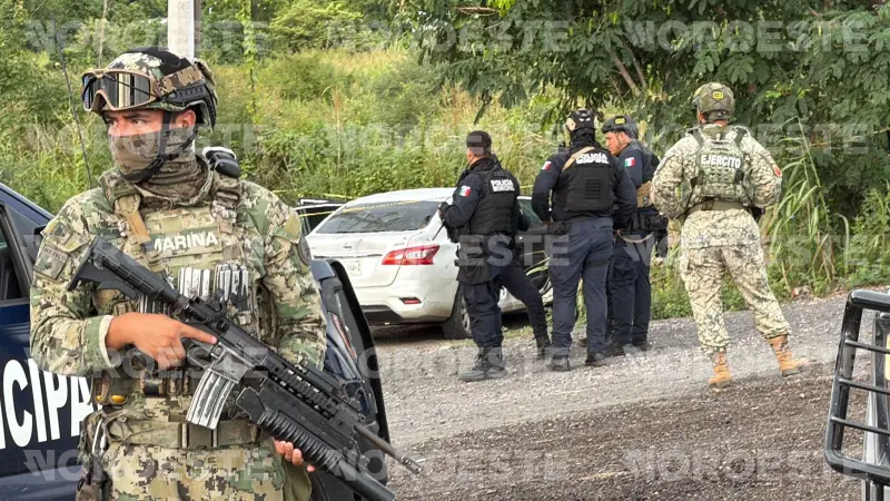 Atacan a policías municipales en Mazatlán cerca del entronque al aeropuerto