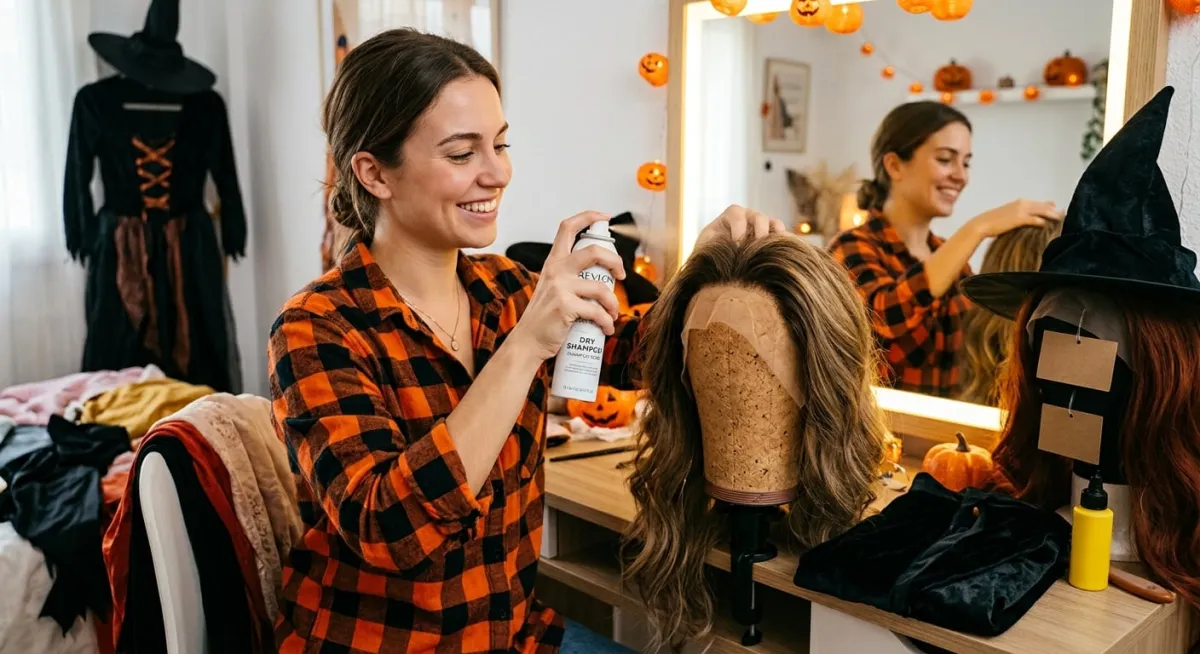 El truco del shampoo seco y el secreto del encaje: cómo elegir la peluca perfecta para tu disfraz de Halloween sin tirar tu dinero