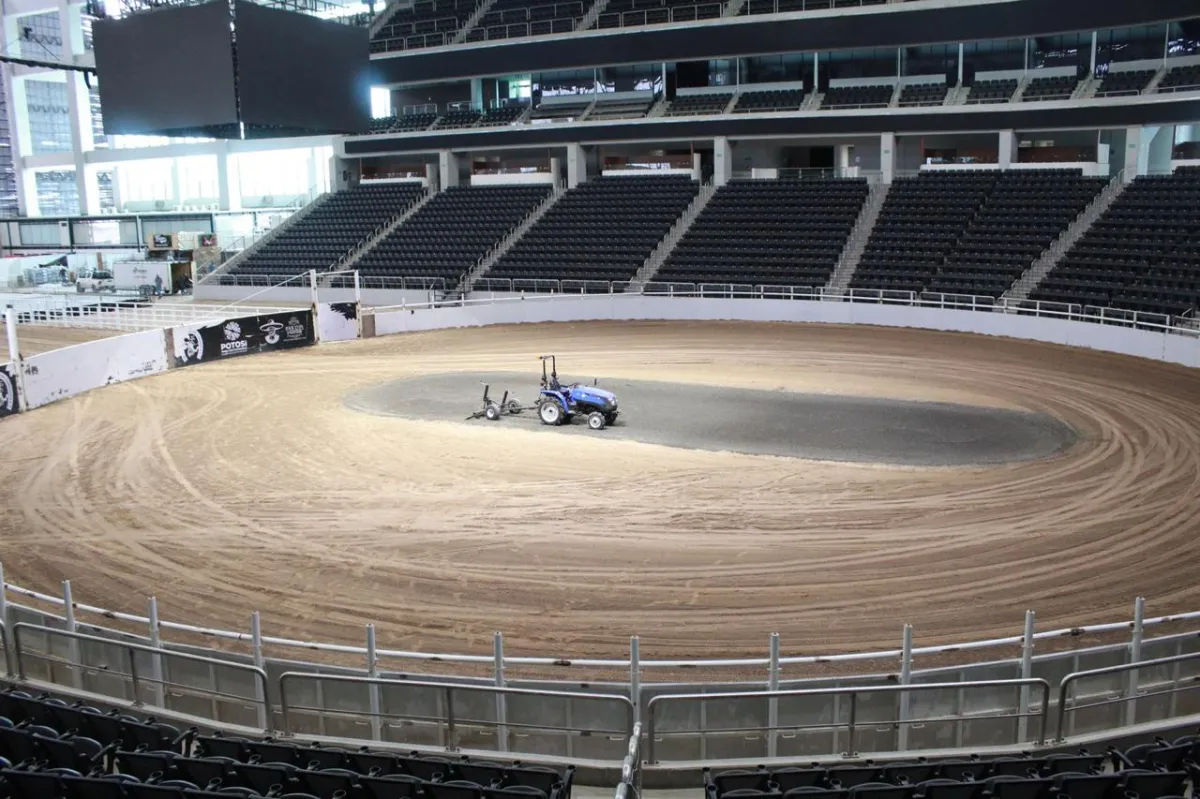 Arena Potosí alista el Nacional Charro 2026