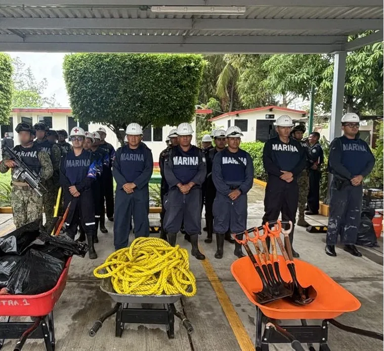 Marina implementa prevención ante el FF2 en Veracruz y Tamaulipas
