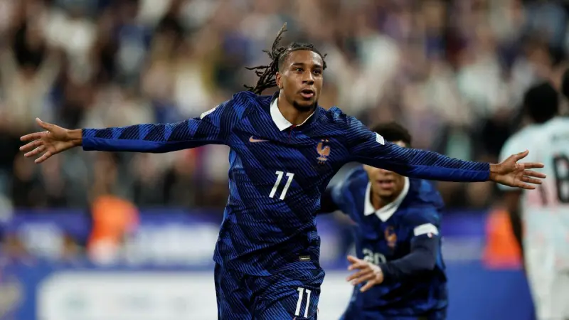 ¡Remontada de Francia! Olise y Doué brillan ante Bélgica en la Nations League