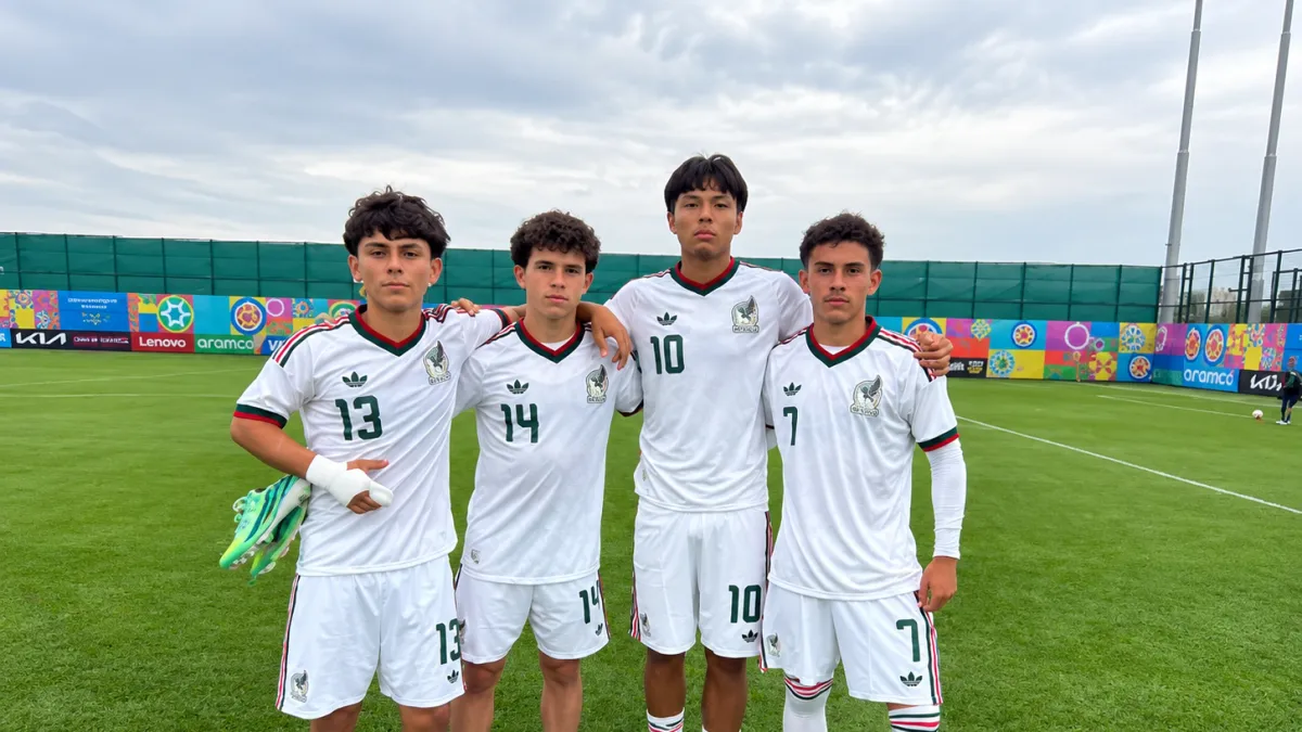 México mantiene paso perfecto en el Mundial Sub-15 y busca el liderato de grupo