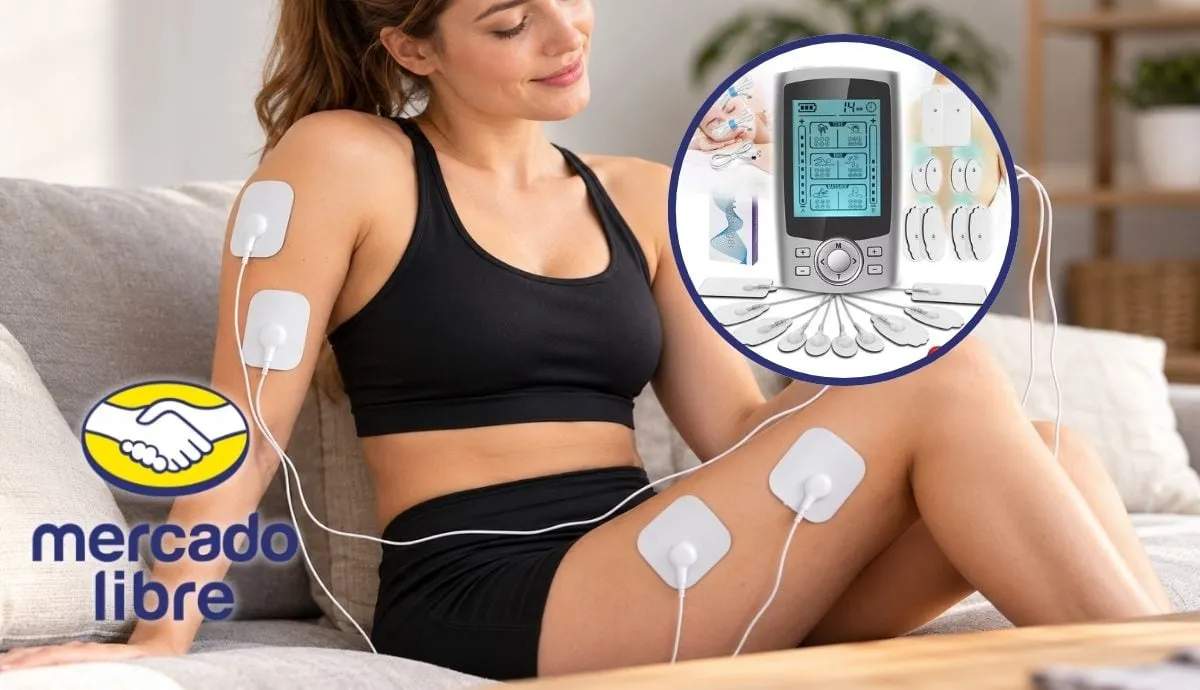 Mercado Libre remata electroestimulador muscular SJROHE con 62% de descuento y envío gratis a todo México