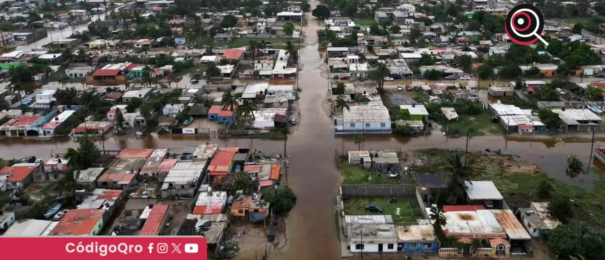 Huracán Polo toca tierra por segunda vez en Guaymas, Sonora