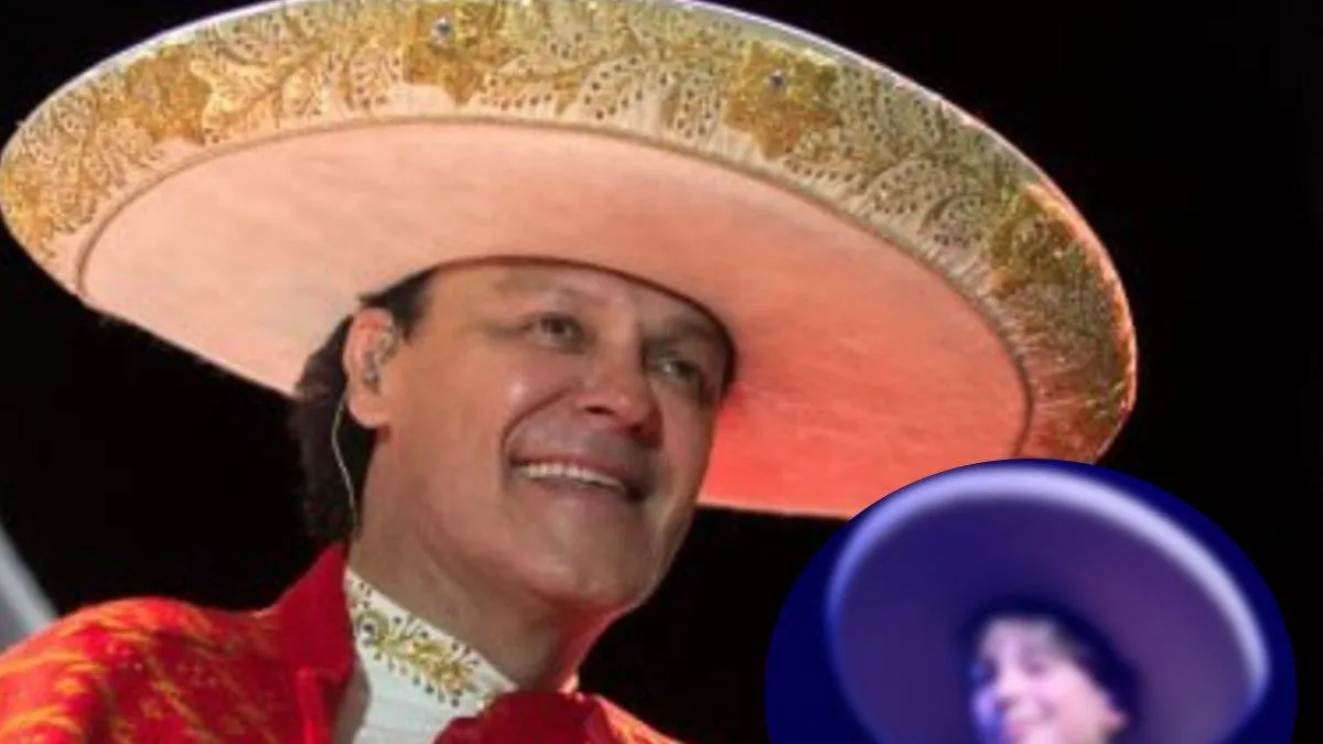 Pedro Fernández presume el talento de su nieto; cantan juntos 'La de la mochila azul'