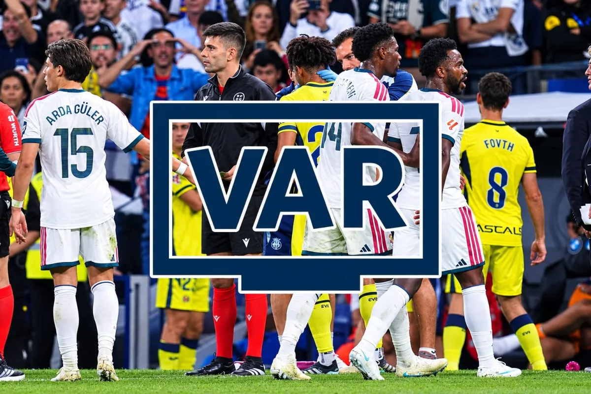 Revelan los audios del VAR que provocaron la expulsión de Vini Jr. ante Villarreal