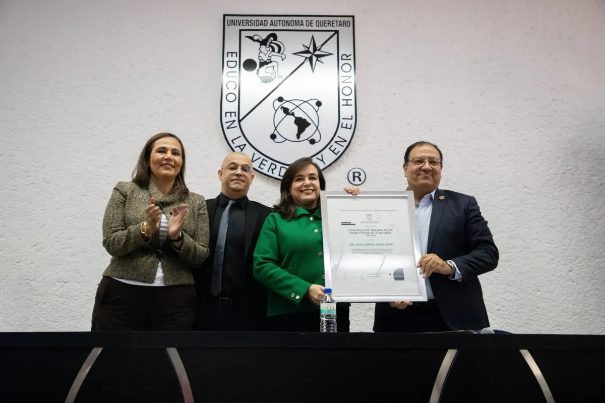 Oficializan reelección de Silvia Amaya en la UAQ
