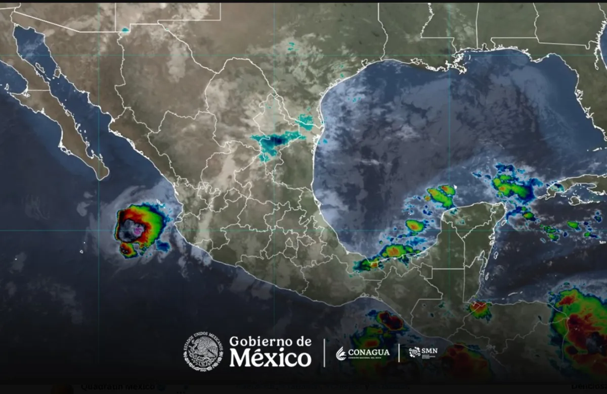 Prevén lluvias fuertes en costa de Jalisco por tormenta tropical Trudy