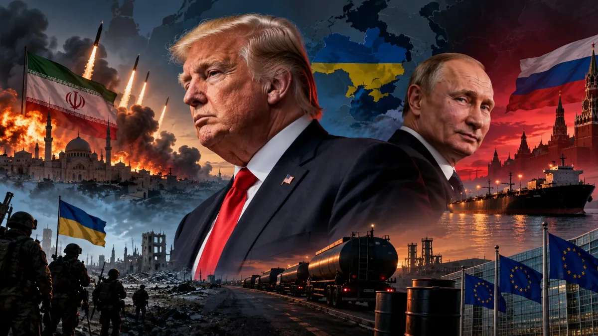 Trump debilita a EE UU y fortalece a Putin con su política exterior