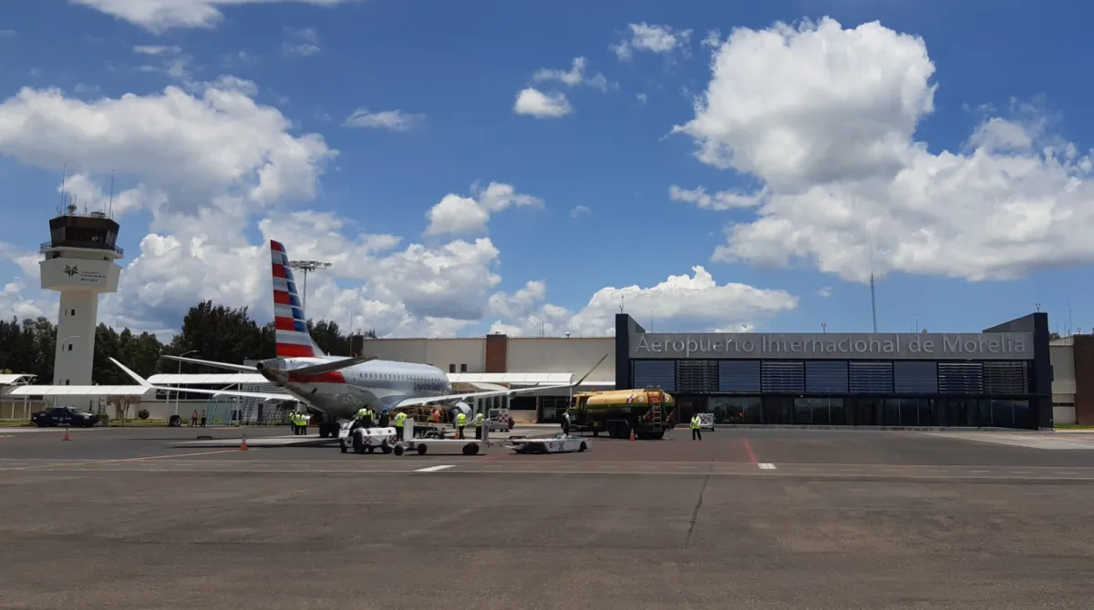 Aumenta Aeropuerto de Morelia 6.1% su cifra de usuarios en 2026