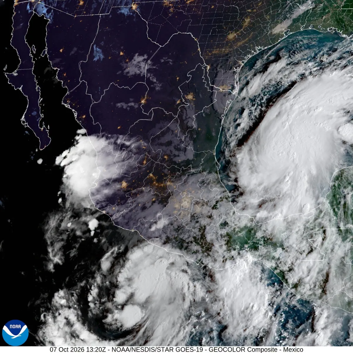 Se espera que las lluvias y tormentas disminuyan en el norte de Veracruz