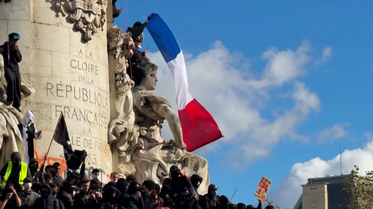 "Tomamos la Bastilla": Las protestas por el costo de la vida sacuden Francia