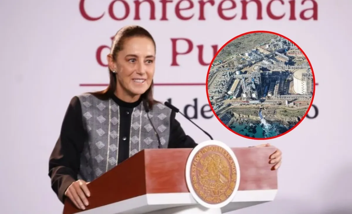 Sheinbaum revisará estatus de Amigo LNG en Guaymas, proyecto para exportar gas de EEUU a Asia