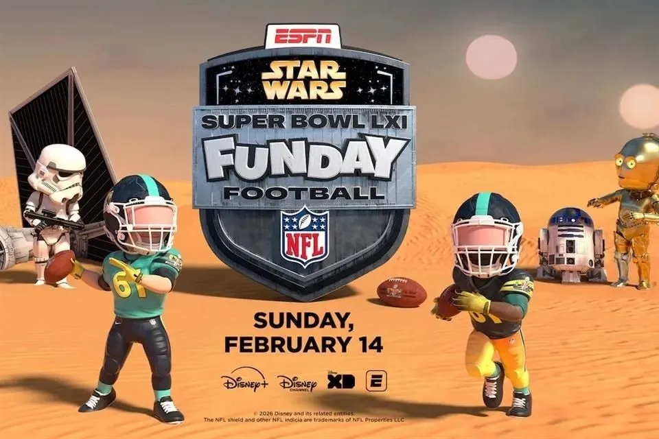 Animará 'Star Wars' transmisión del Super Bowl de 2027