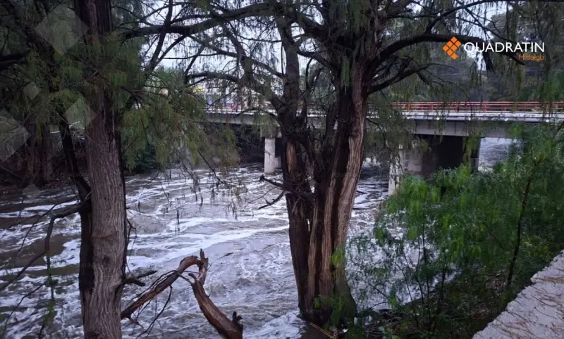 Lluvias mantienen en alerta a Ixmiquilpan; alistan 3 albergues