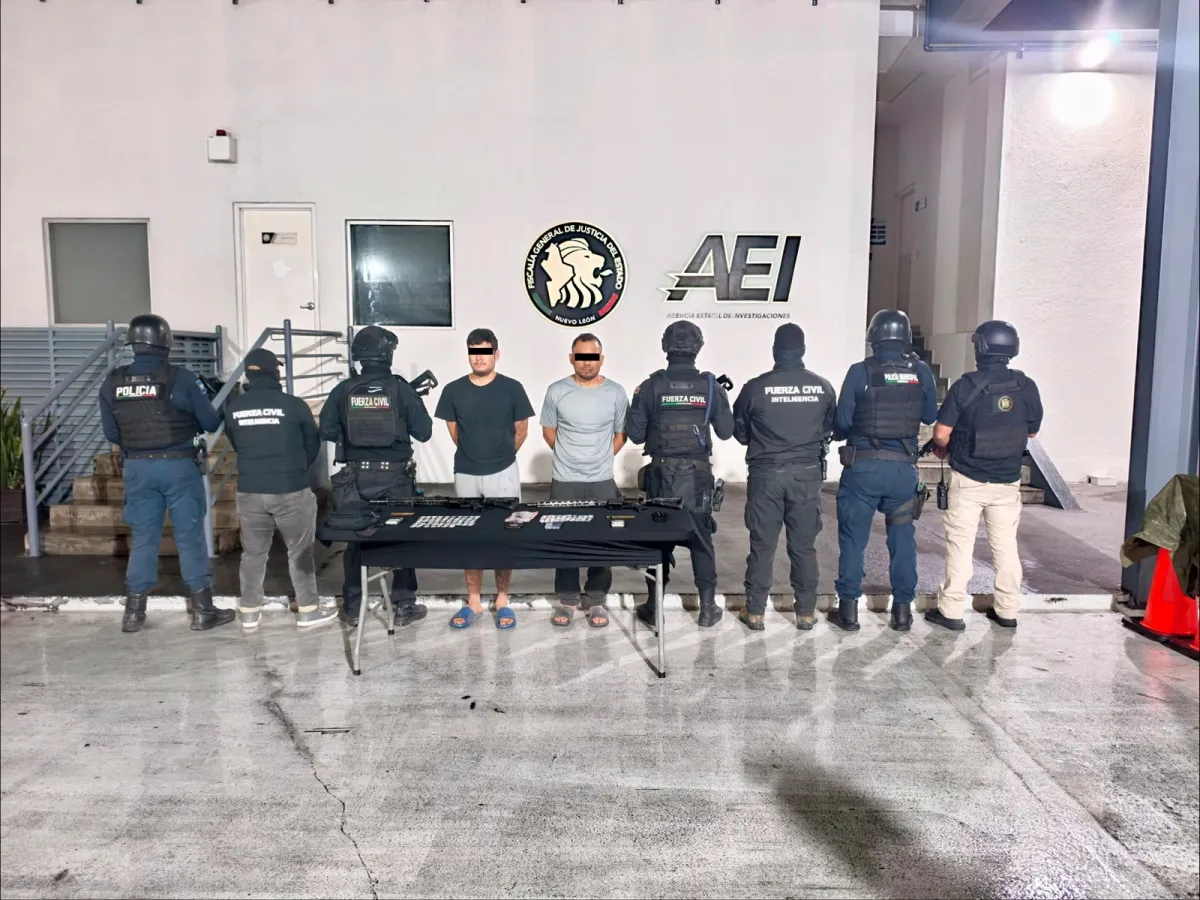 Caen 2 presuntos generadores de violencia con armas y droga en Linares