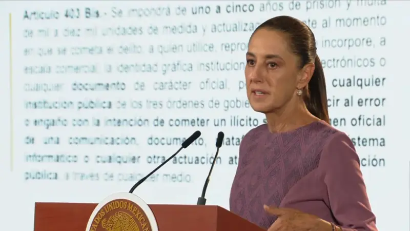 Sheinbaum y Luisa María Alcalde rechazan que reforma sobre identidad gubernamental sancione memes