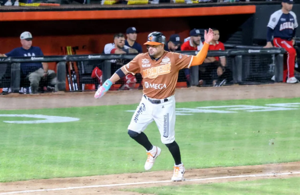 Estallan los Naranjeros con seis carreras en la octava entrada y vencen a los Águilas de Mexicali