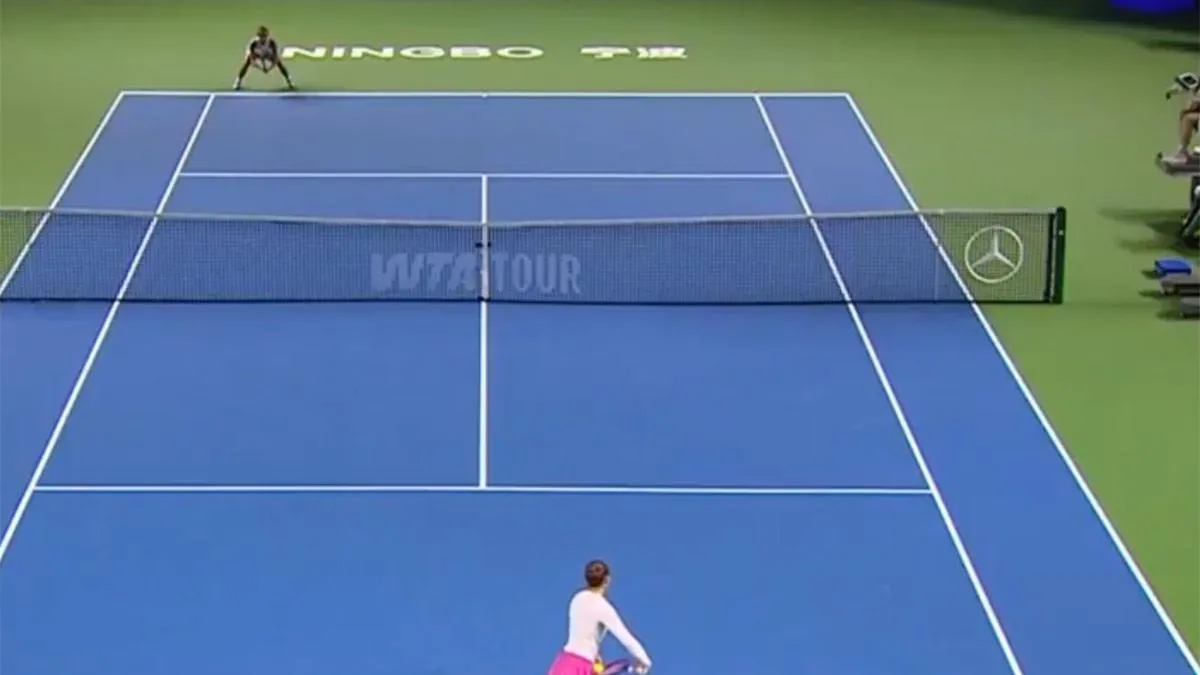 Aliaksandra Sasnovich pule su saque sorpresivo en la WTA