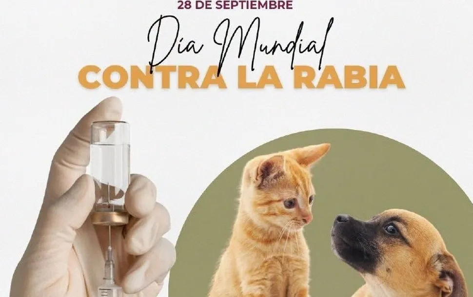 Llama DABA a la vacunación en el Día Mundial contra la Rabia