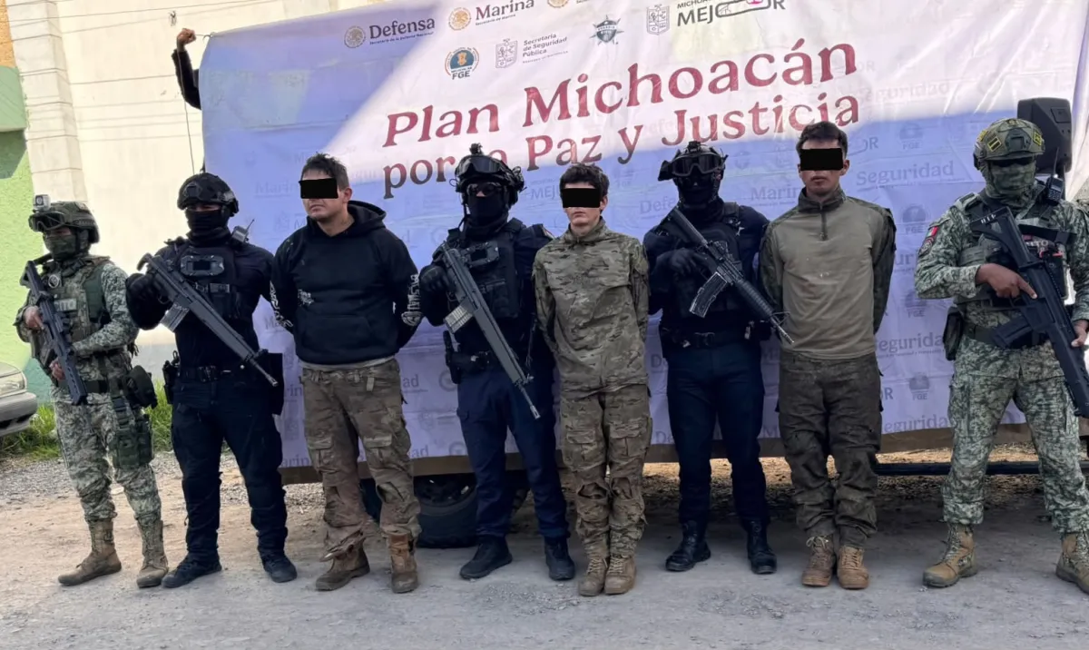 Caen 3 presuntos integrantes de célula delictiva en Jiquilpan