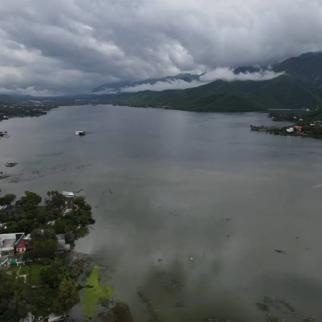 Pese a lluvias y escurrimientos, baja el nivel de la Presa La Boca