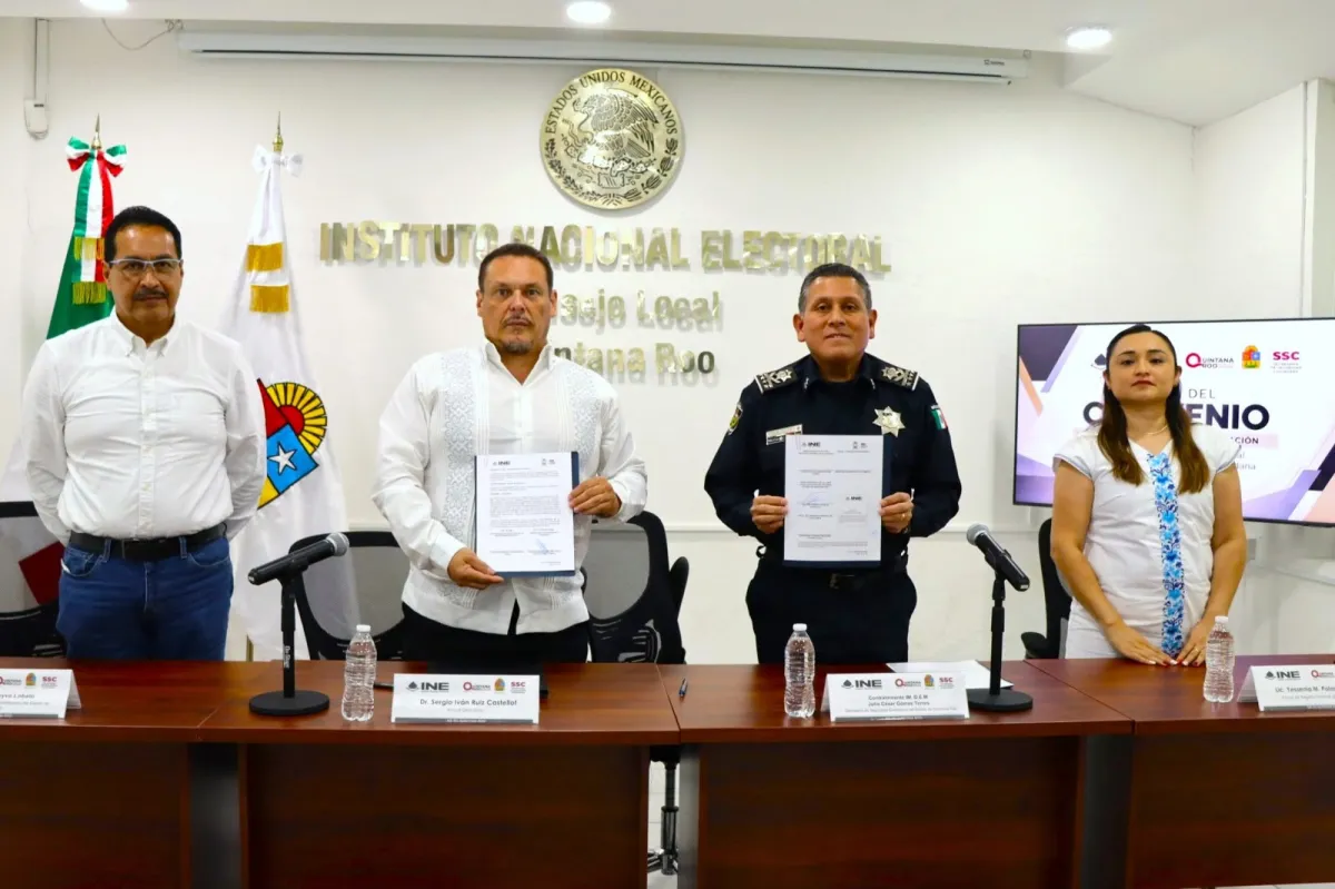 Llevará INE credencialización a cárceles de Quintana Roo