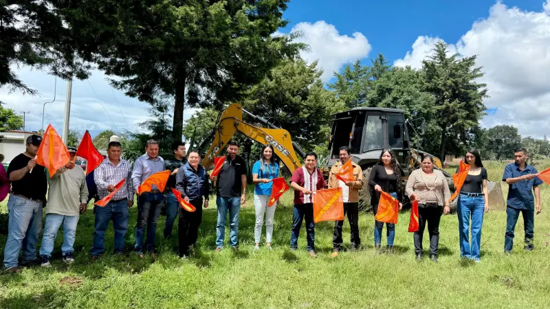 Inicia Ceac construcción de red de agua potable en Senguio
