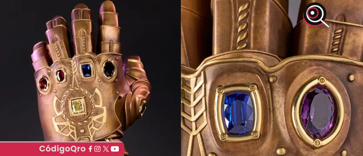 ¡El poder de Thanos está en venta! Subastarán el Guantelete del Infinito con gemas reales