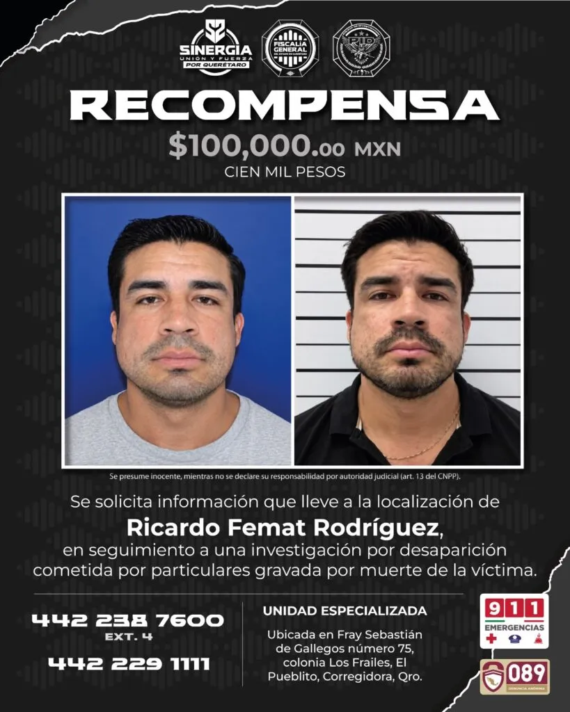 Jueza lo dejó en libertad, se quitó el brazalete y se dio a la fuga; ahora la Fiscalía ofrece 100 mil pesos para localizarlo