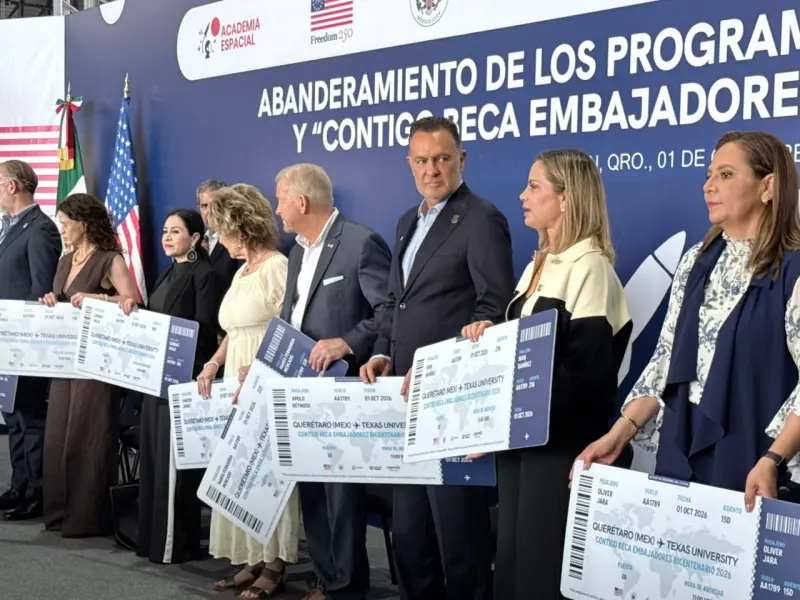 Alumnos queretanos estudiarán en Estados Unidos con programas estatales