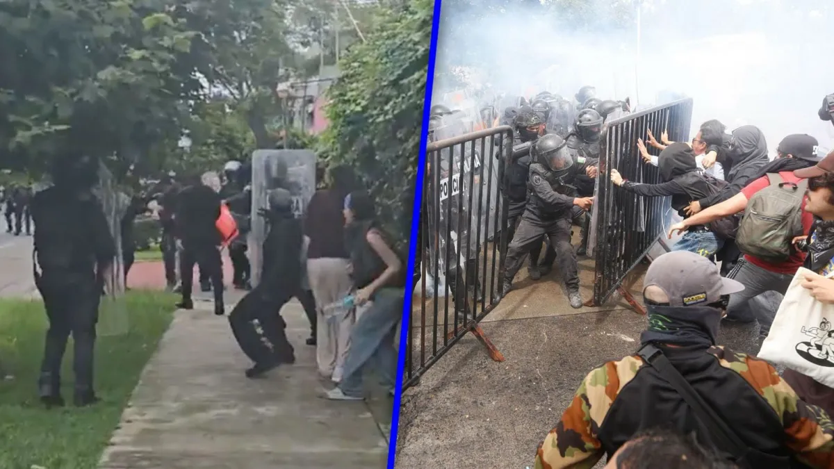 Samuel salió a repartir comida y terminó detenido durante las protestas en Guadalajara