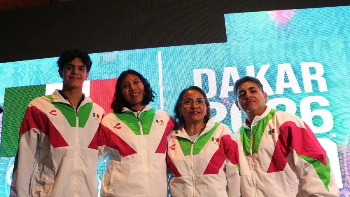 Ariadna Chávez y Daniel Saborio, abanderados mexicanos para los Juegos Olímpicos de la Juventud