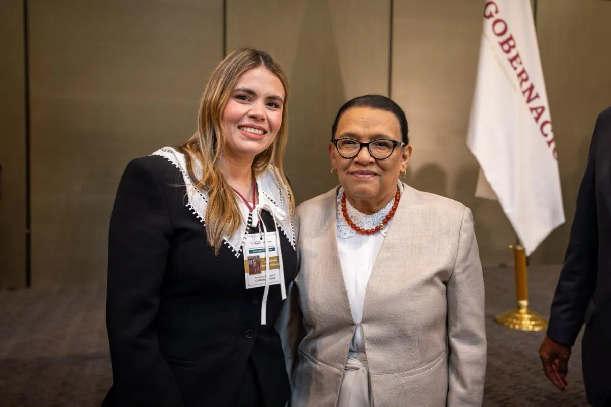 Alcaldesa de Culiacán participa en la Reunión Nacional de Municipios Prioritarios