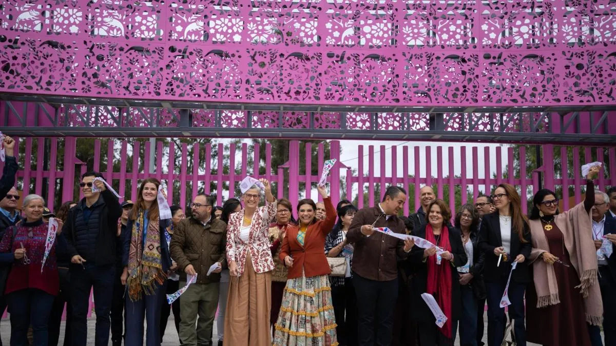 ​La jefa de gobierno, Clara Brugada Molina, inaugura la utopía "La Soberana", con inversión de 300 millones de pesos y recibe máximo galardón de ONU Hábitat