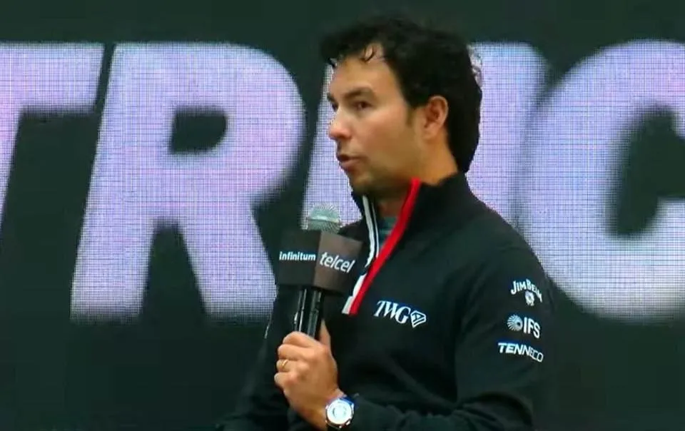 "Extrañé mucho a mi afición".- Checo Pérez